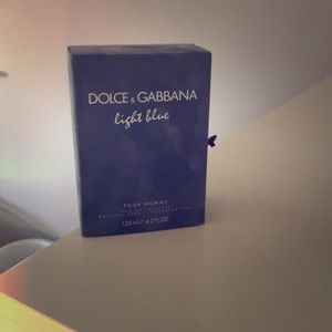 Men’s Dolce and Gabbana  light blue cologne